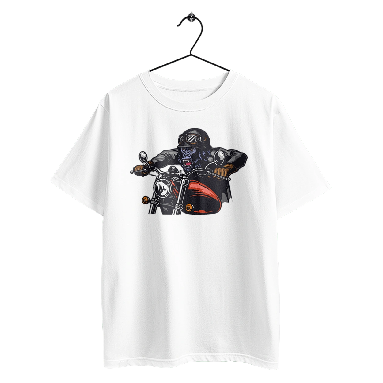 Gorilla On A Moped