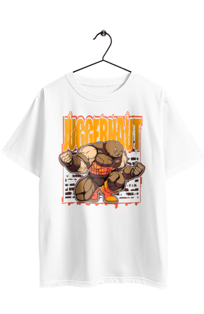 Oversized t-shirt with prints Juggernaut. Cain marko, comic, juggernaut, marvel, marvel comics. 2070702