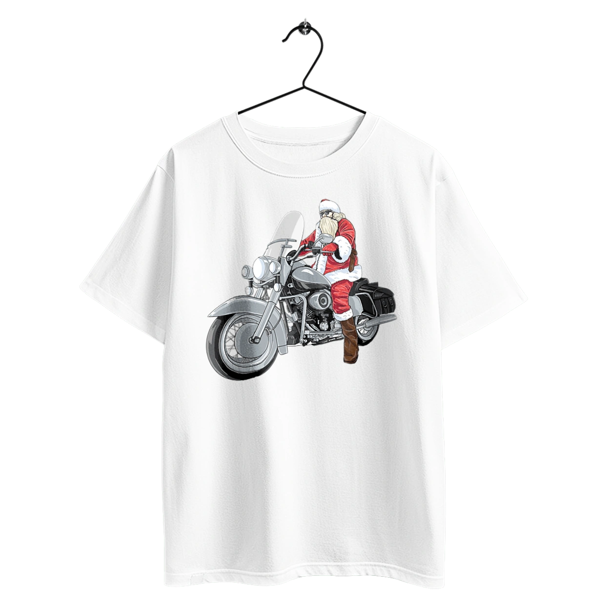 Santa On A Motorcycle