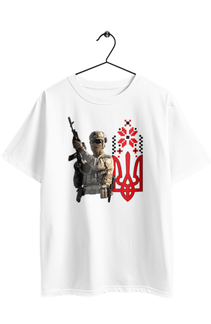 Футболка оверсайз з принтом "Гвардія наступу". F 16, himars, leopard, patriot, гвардія наступу, контрнаступ, літо 2023, літо контрнаступ, перемога. 2070702