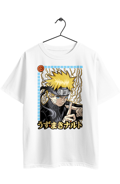 Футболка оверсайз з принтом "Наруто". Naruto, аніме, манга, наруто, ніндзя, персонаж, серіал. 2070702