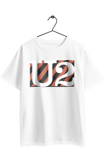 Oversized t-shirt with prints Group U2. Alternative rock, dance rock, group, music, post-punk, rock, soft rock, tour. 2070702
