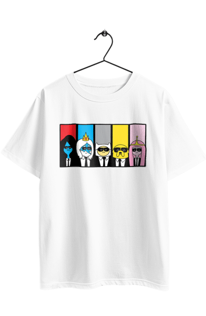 Футболка оверсайз з принтом "Час пригод". Adventure time, cartoon network, land of ooo, земля ууу, мультсеріал, серіал, час пригод. 2070702