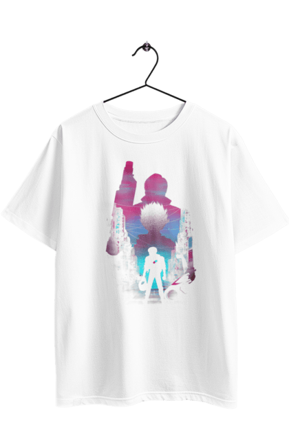 Футболка оверсайз з принтом "Акіра". Akira, shotaro kaneda, tetsuo shima, акіра, аніме, кіберпанк, тецуо шима, шьотаро канеда. 2070702