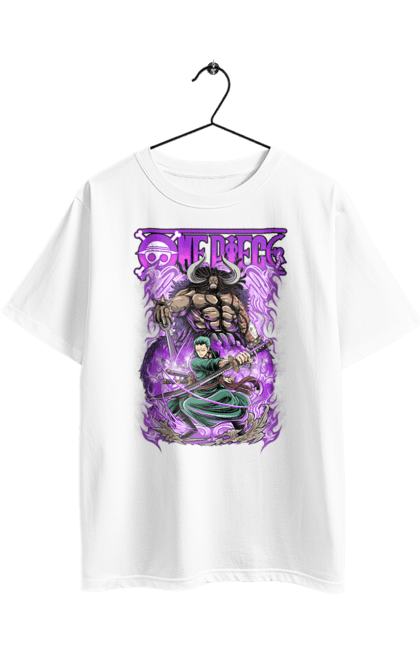 Футболка оверсайз з принтом "Ван Піс Зоро". One piece, roronoa zoro, аніме, ван пис, ван піс, зоро, манга, ророноа зоро, фехтувальник. 2070702