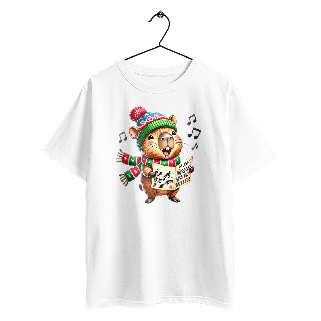 Capybara sings Christmas songs