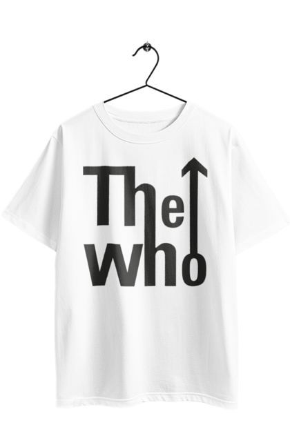 Футболка оверсайз з принтом "The Who". Who, арт рок, зе ху, музика, пауер поп, прото панк, рок, рок група, фрикбіт, хард рок. 2070702