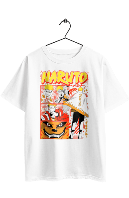 Футболка оверсайз з принтом "Наруто". Naruto, аніме, манга, наруто, ніндзя, персонаж, серіал. 2070702