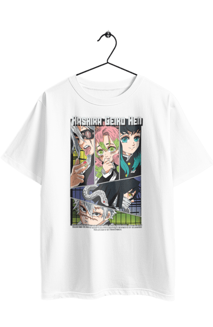 Oversized t-shirt with prints Demon Slayer Hashira. Anime, demon slayer, hashira, kimetsu no yaiba, manga. 2070702