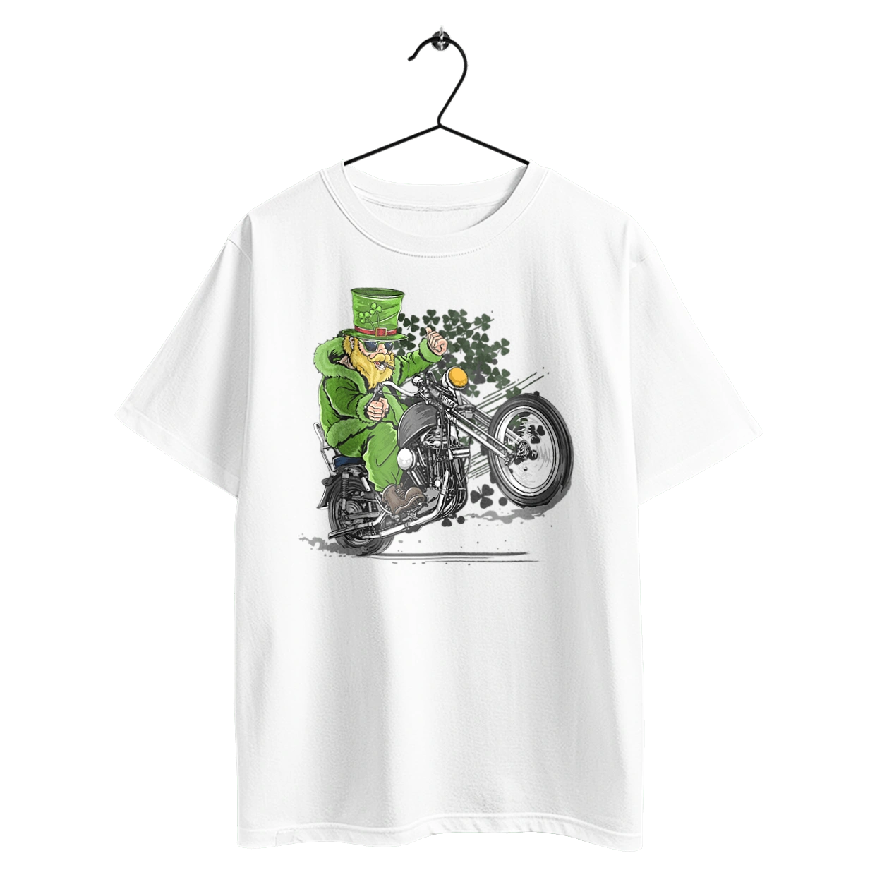 Patrick On A Motorcycle