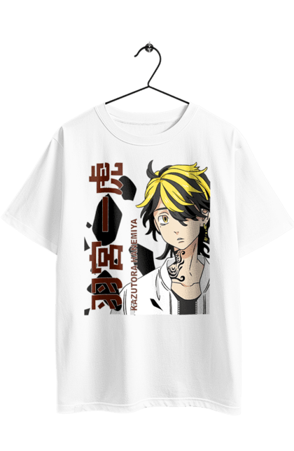 Футболка оверсайз с принтом Токийские мстители Казутора. Kazutora, tokyo revengers, аниме, казутора, манга, сериал, токийские мстители, фильм. 2070702