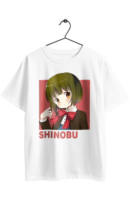 Футболка оверсайз з принтом "Золота мозаїка Шинобу Омія". Anime, kiniro mosaic, kinmoza, manga, shinobu omiya, аніме, золота мозаїка, манга, шинобу, шинобу омія. 2070702