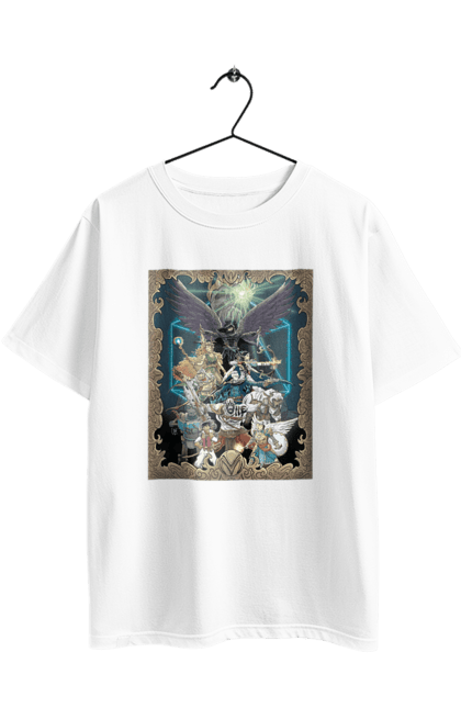 Футболка оверсайз з принтом "Легенда вокс машина". Вокс, вокс машина, машина, мультсериал, приключения, сериал, фентезі. 2070702