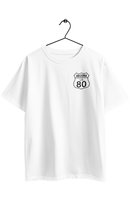 Футболка оверсайз з принтом "Route 80". Байк, байкер, байкер клуб, брат, брати, брутал, гарячий асфальт, гарячий кінь, гарячий стрижень, дорога 50, дорога 66, дорога 80, дороги америки, дороги україни, жага швидкості, клуб байкерів, мотоцикл, мотоцикліст, справжній чоловік, чувак, швидкість. 2070702