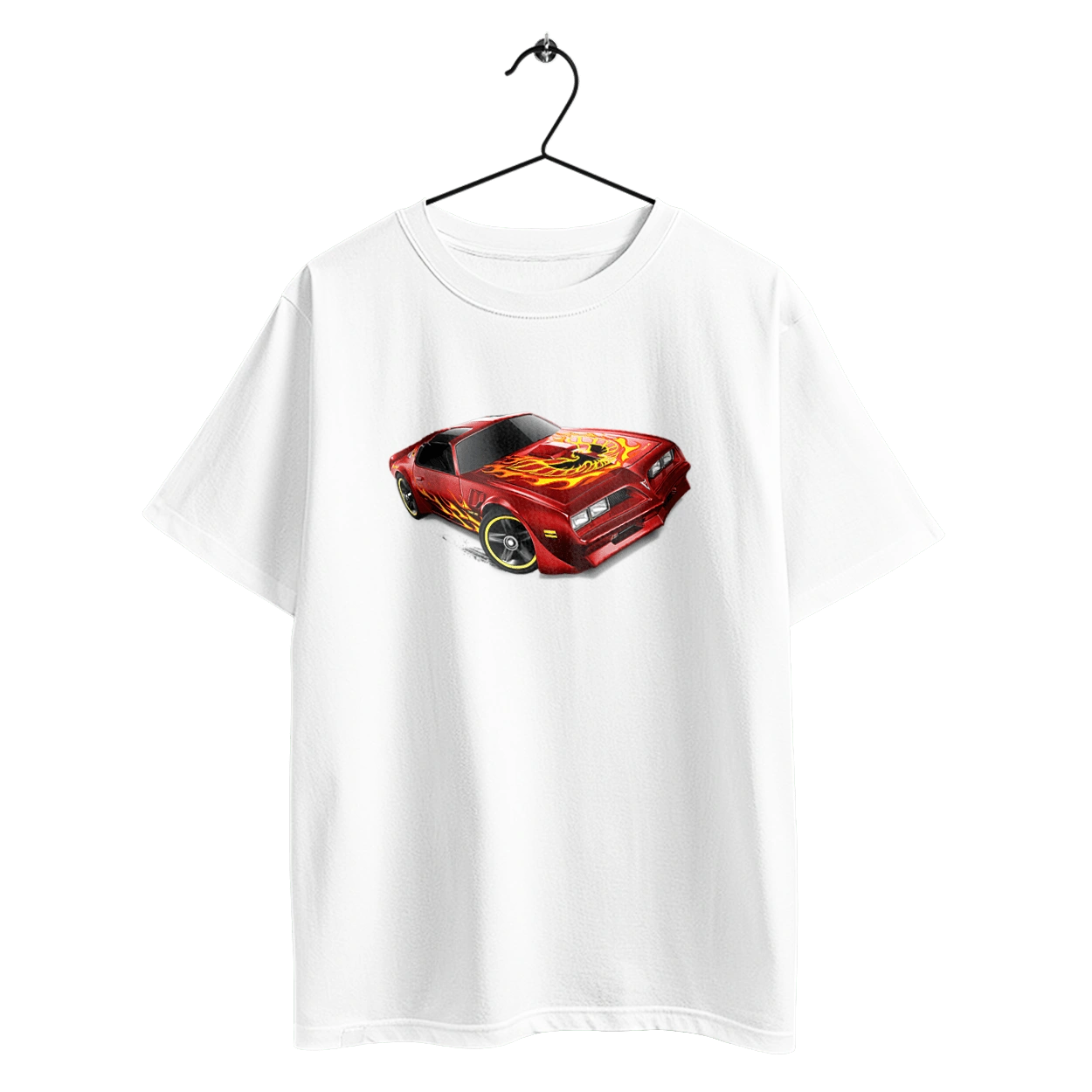 Машина красная, скоростная