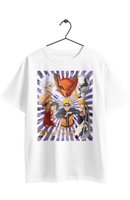 Футболка оверсайз з принтом "Аніме". Anime, manga, аніме, манга, ранобе, фандом. 2070702