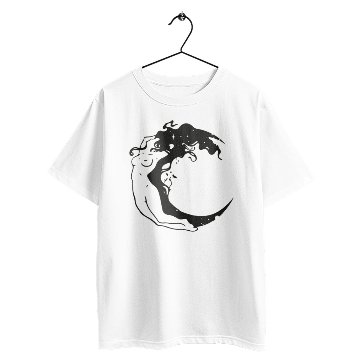 Дівчина місяць