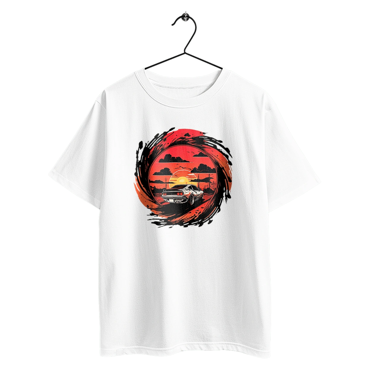 Феррарі на заході сонця