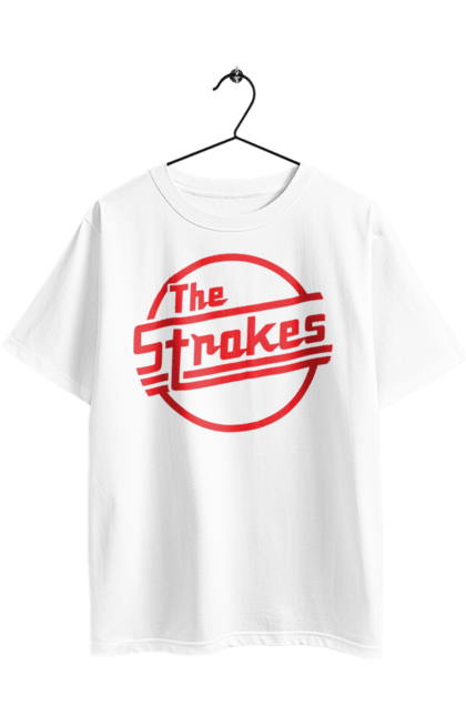 Футболка оверсайз з принтом "The Strokes". Strokes, альтернативний рок, гаражний рок, група, інді, інді рок, музика, постпанк ривайвл, рок. 2070702