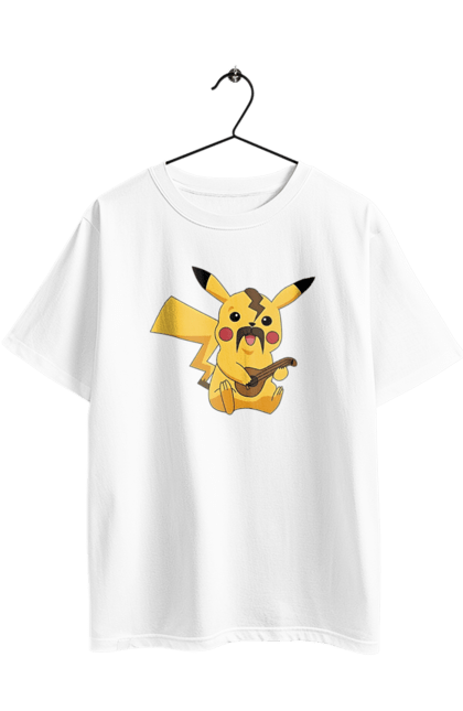 Футболка оверсайз з принтом "Український Пікачу". Аграрии, арестович, буча, война, герб украины, герои, зеленский, иди нахуй, ірпінь, кем, киев, маріуполь, мечта, мир, нет войне, одесса, орда, орки, остановите войну, призрак киева, птн пнх, путін хуйло, русский военный корабл, слава украине, украина, харьков, чернобаевка. 2070702