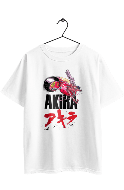 Футболка оверсайз з принтом "Акіра". Akira, shotaro kaneda, tetsuo shima, акіра, аніме, кіберпанк, тецуо шима, шьотаро канеда. 2070702