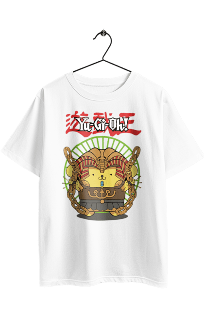 Футболка оверсайз з принтом "Yu Gi Oh! Помпомпурін". Hello kitty, pompompurin, yu gi oh, yu-gi-oh, аніме, бренд, персонаж, помпомпурін, хелло кітті. 2070702