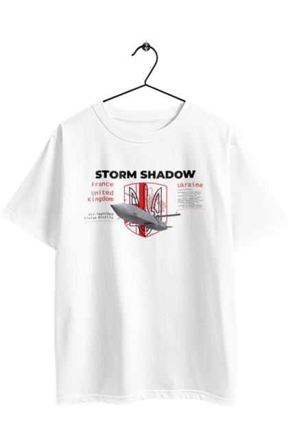 Футболка оверсайз з принтом "Storm Shadow". F16, nasams, storm shadow, zuzana, гаубиця, два герби, залужний, сюзанна. 2070702
