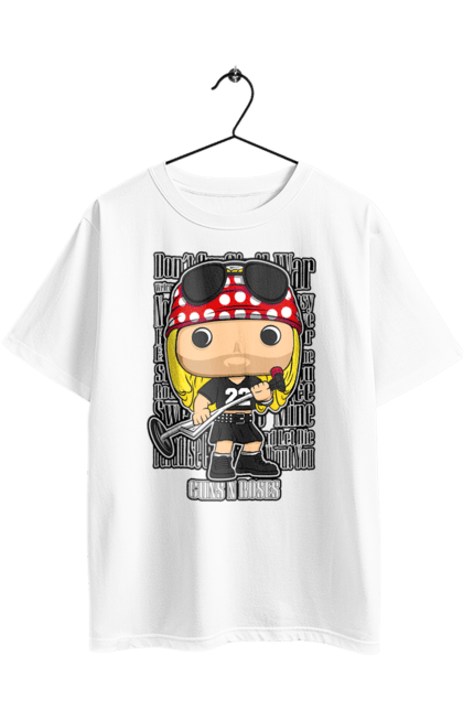 Футболка оверсайз з принтом "Guns N Roses". Guns n roses, музика, рок група, хард рок, хеві метал. 2070702