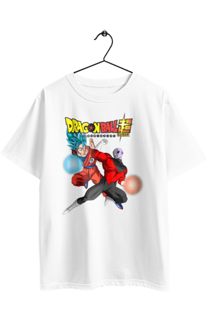 Футболка оверсайз з принтом "Перли дракона Сон Гоку". Dragon ball, manga, son goku, аніме, гоку, манга, перли дракона, сон гоку. 2070702