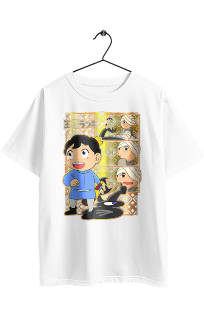 Футболка оверсайз з принтом "Рейтинг короля Бодзі". Bojji, ousama ranking, аніме, бодзі, король, манга, рейтинг короля. 2070702