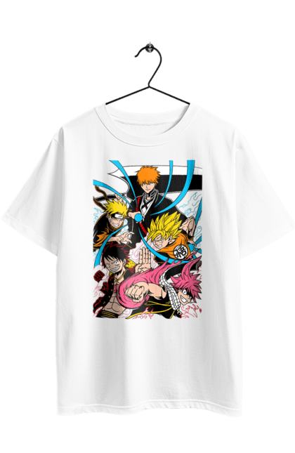 Футболка оверсайз з принтом "Аніме". Anime, manga, аніме, манга, ранобе, фандом. 2070702