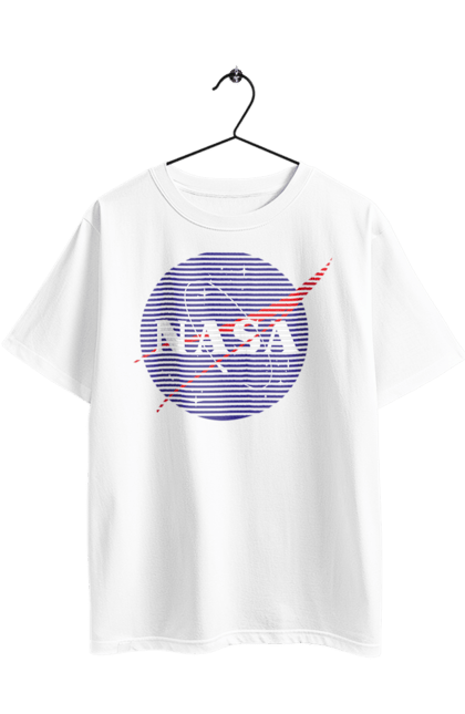 Футболка оверсайз з принтом "NASA". Nasa, авіація, астронавтика, дослідження, космонавтика, космос, наука, ракета, сша, технології. 2070702