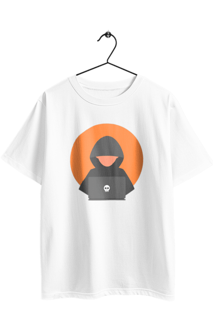 Футболка оверсайз з принтом "Я програміст". Angular, c, css, html, it, javascript, jquery, php, python, react, svelt, vue, айтишник, айті, гумор, код, кодувати, прогер, програміст, програмісти, ти ж, ти ж програміст, тиж програміст. 2070702