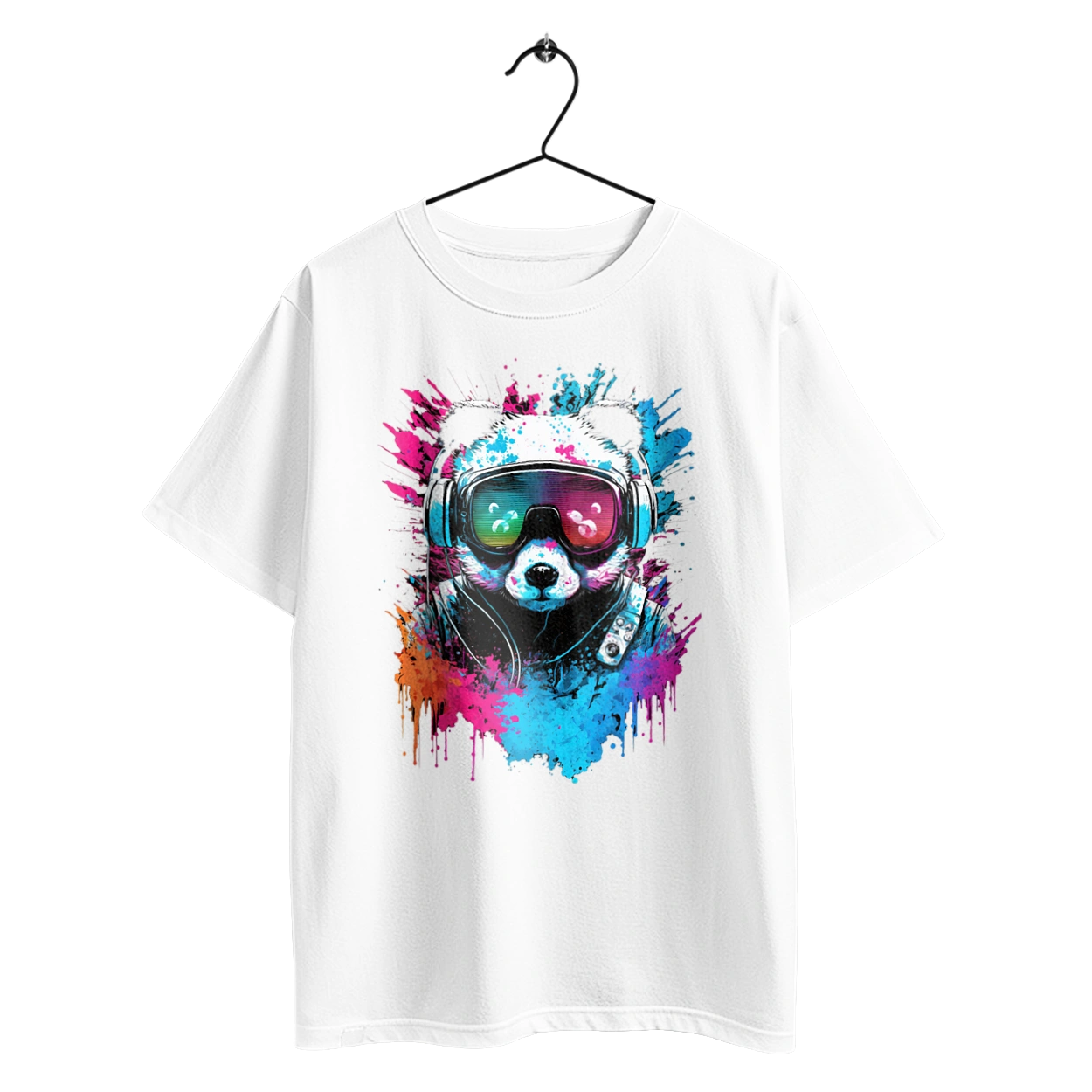 Панда в VR шолом