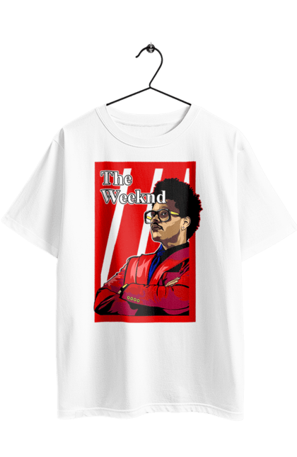 Oversized t-shirt with prints The Weeknd. Actor, producer, singer, tesfaye, weeknd. 2070702