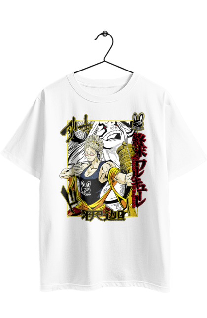 Футболка оверсайз з принтом "Повість про кінець світу Будда". Anime, buddha, manga, record of ragnarok, аніме, будда, комікс, манга, нетфлікс. 2070702