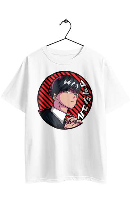 Футболка оверсайз з принтом "Магія та мʼязи Меш Берндед". Mash burnedead, комедія, магія та м`язи, магія та мʼязи, манга, меш, меш берндед, пригоди. 2070702