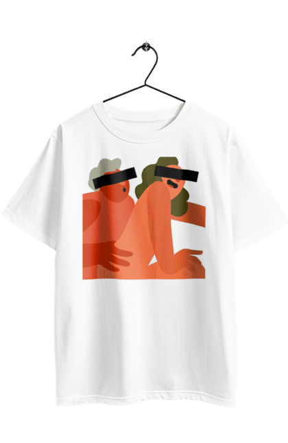 Футболка оверсайз с принтом Любовь и скрытая камера. Prikol, smex, дружба, жвачка, любов, мир, нас не узнают, секс, скрытая камера, юмор. 2070702