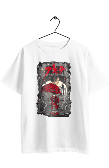 Футболка оверсайз з принтом "Акіра". Akira, shotaro kaneda, tetsuo shima, акіра, аніме, кіберпанк, тецуо шима, шьотаро канеда. 2070702