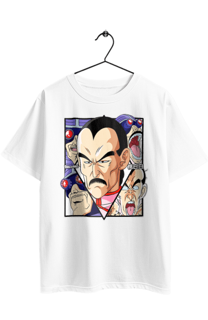 Футболка оверсайз з принтом "Перли дракона Тао Пай Пай". Anime, dragon ball, manga, mercenary tao, tao pai pai, аніме, вегета, гоку, манга, тао пай пай. 2070702