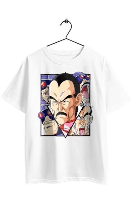 Футболка оверсайз з принтом "Перли дракона Тао Пай Пай". Anime, dragon ball, manga, mercenary tao, tao pai pai, аніме, вегета, гоку, манга, тао пай пай. 2070702