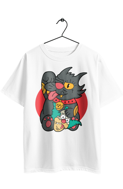 Oversized t-shirt with prints The Simpsons Krusty the Clown. Clown, krusty, krusty the clown, simpsons. 2070702