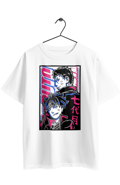 Футболка оверсайз з принтом "Боруто". Boruto, naruto, аніме, боруто, вороги, манга, наруто, неон, серіал. 2070702