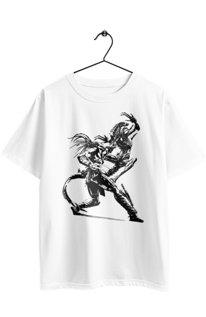 Футболка оверсайз з принтом "Хижак". Predator, бойовик, інопланетянин, кіно, прибулець, фільм. 2070702