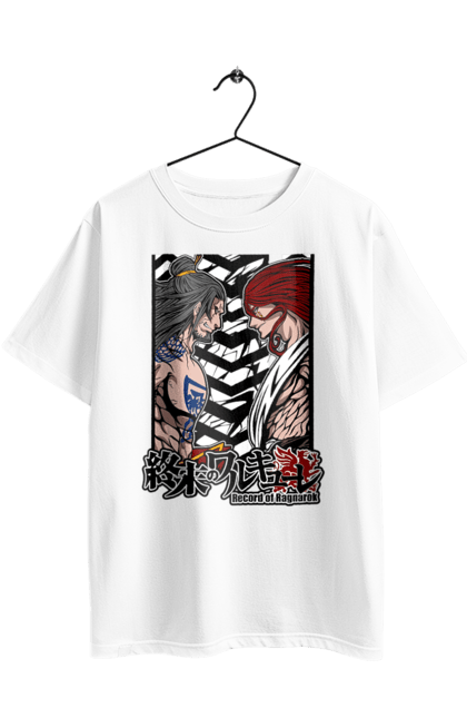 Oversized t-shirt with prints Record of Ragnarok Thor vs Lu Bu. Anime, comics, lu bu, manga, netflix, record of ragnarok, thor. 2070702