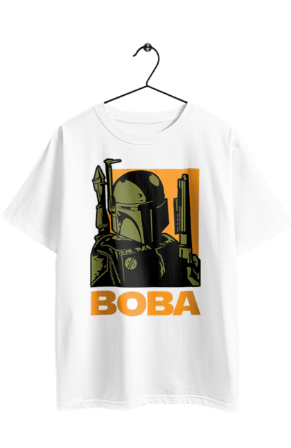 Oversized t-shirt with prints Boba. Bob fett, boba fett, clone, head hunter, star wars. 2070702
