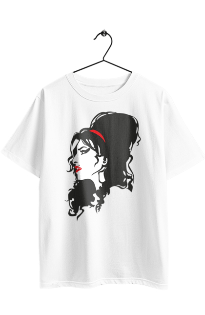 Футболка оверсайз з принтом "Емі Вайнгауз". Amy winehouse, блюз, джаз, емі вайнгауз, емі уайнхаус, композитор, музикант, соул, співачка. 2070702