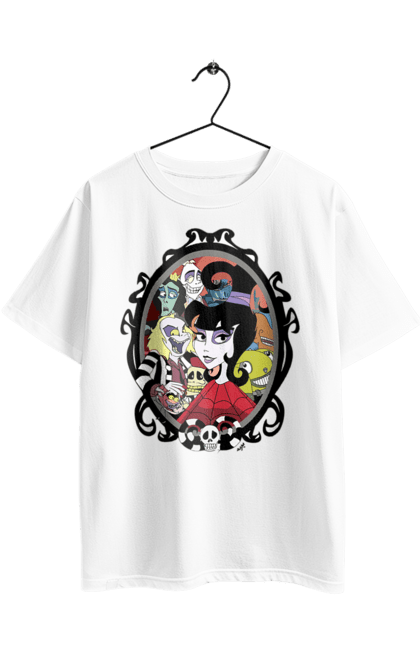 Oversized t-shirt with prints Beetlejuice. Beetlejuice, comedy, ghost, horror, movie, tim burton, warner bros. 2070702