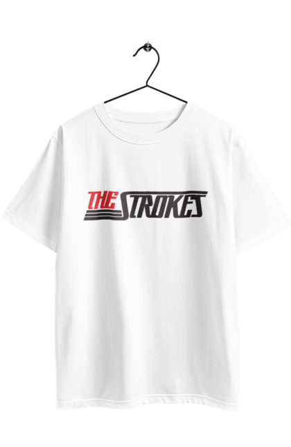 Футболка оверсайз з принтом "The Strokes". Strokes, альтернативний рок, гаражний рок, група, інді, інді рок, музика, постпанк ривайвл, рок. 2070702