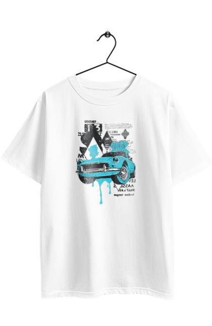 Футболка оверсайз з принтом "Авто". Круті, купити, мужская, новинка, розпродаж, самые популярные, свитшот женский, свитшот мужской. 2070702